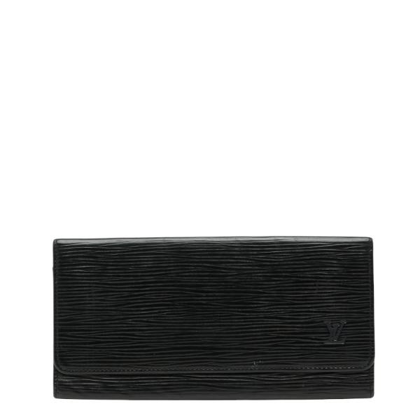 ⭐️美品⭐️ルイヴィトン　エピ　カルトクレディ　札入れ　黒　メンズ　レディース LOUIS VUITTON（ルイ・ヴィトン） ルイ ヴィトン エピ ポルトエン