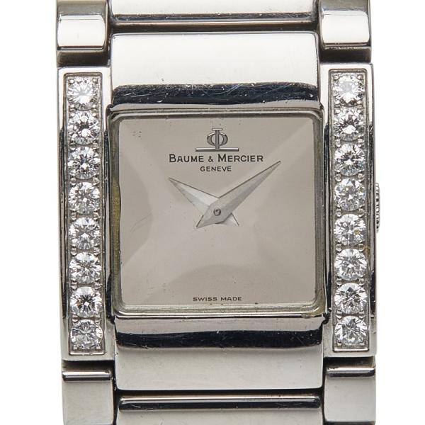 ボーム＆メルシェ キャットウォーク 腕時計 MV025200 クオーツ シルバー文字盤 SS レディース Baume & Mercier 【1-0255297】 ボーム＆メルシェ キャットウォーク 腕時計 MV025200 クオーツ
