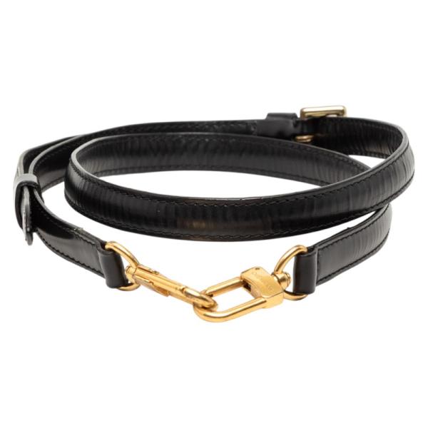 ⭐️良品⭐️ ルイヴィトン ショルダーストラップ モノグラム ブラック 黒 LOUIS VUITTON（ルイ・ヴィトン） ルイ ヴィトン ショルダーストラップ