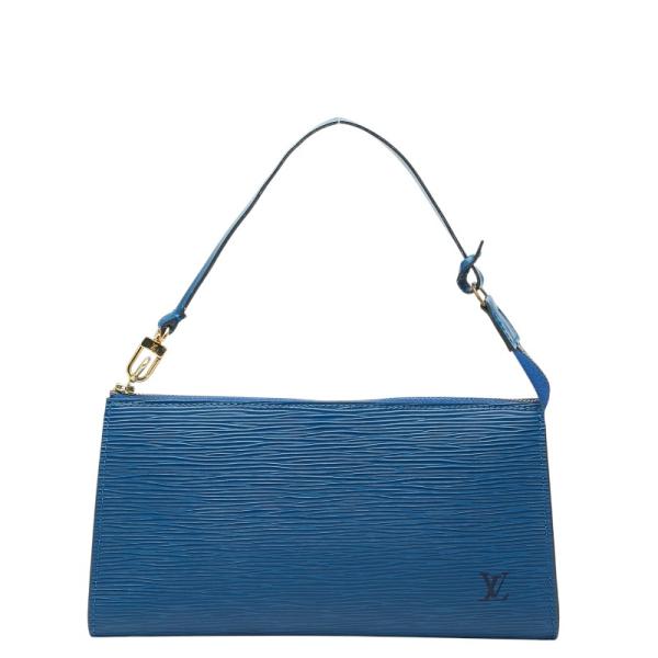 ルイヴィトン M52945 エピ ポシェット アクセソワール ポーチ ブルー LOUIS VUITTON（ルイ・ヴィトン） ルイ ヴィトン エピ ポシェット