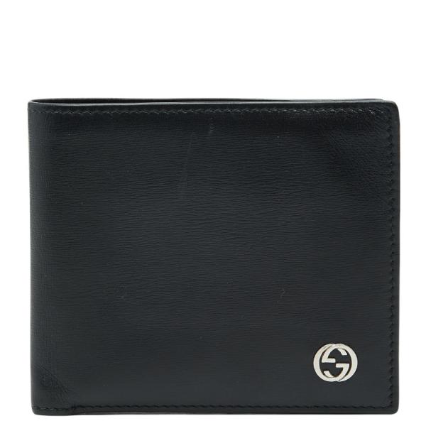 【極上美品】 276 GUCCI グッチ インターロッキング 2つ折り 財布 グッチ(GUCCI)グッチ インターロッキングG 二つ折り財布 財布