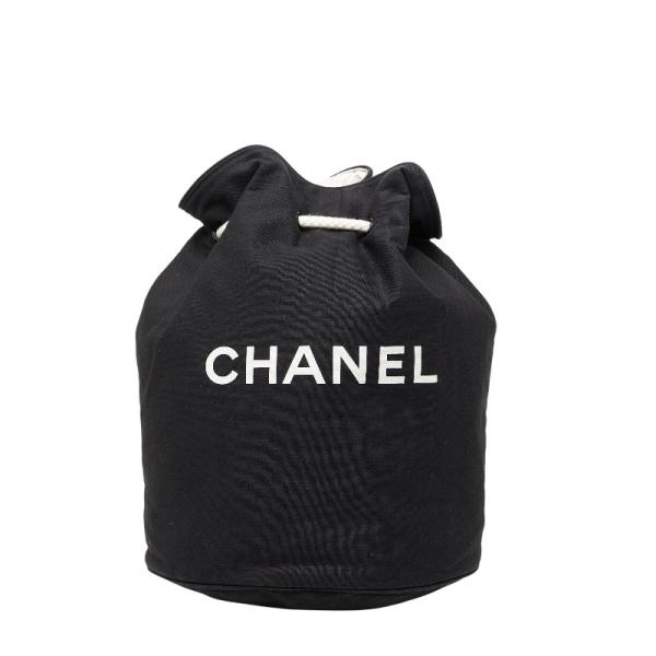 CHANEL（シャネル） ノベルティ ロゴプリント プールバッグ ショルダー