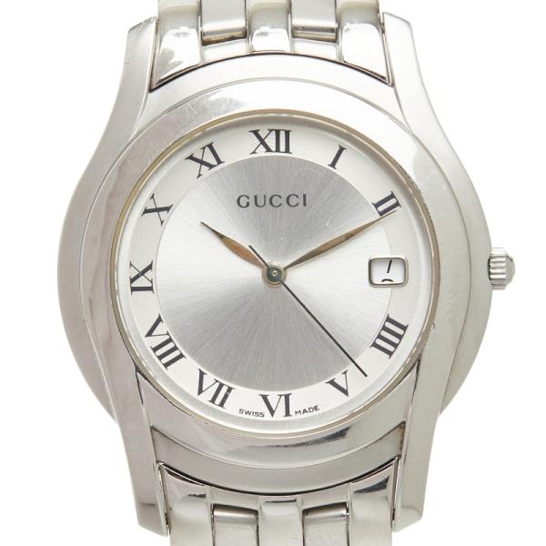 GUCCI（グッチ） Gクラス 腕時計 5500M クオーツ シルバー文字盤