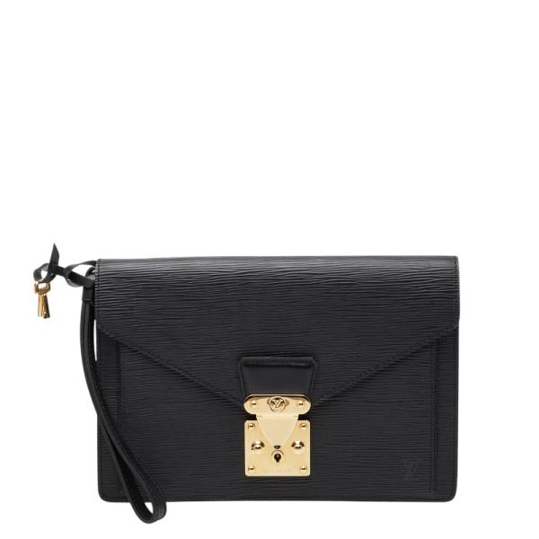 186005 訳アリ品 LOUIS VUITTON ルイ・ヴィトン LOUIS VUITTON エピ セリエドラゴンヌ セカンドバック M52612  ブラック [0000000000447] ginzaparis2_1-0260316