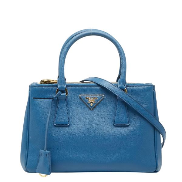 現行品✨ プラダ ガレリア 三角プレート ビジネスバッグ トートバッグ A4◎ PRADA プラダ ブリーフケース ビジネスバッグ 三角ロゴ プレート 白