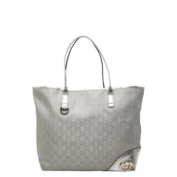 GUCCI（グッチ） GGキャンバス ニューブリット トートバッグ 