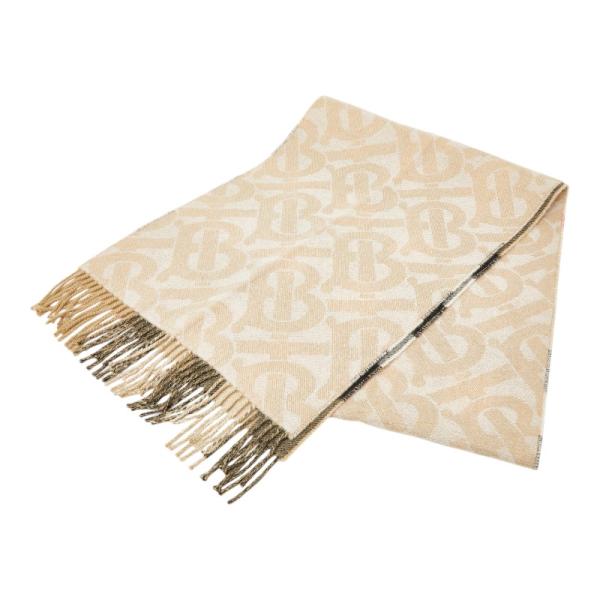 美品 バーバリー ノバチェック TBロゴ フリンジ リバーシブル マフラー 200×36 カシミヤ100% レディース BURBERRY 【1-0263601】 BURBERRY（バーバリー） ノバチェック TBロゴ フリンジ リバーシブル