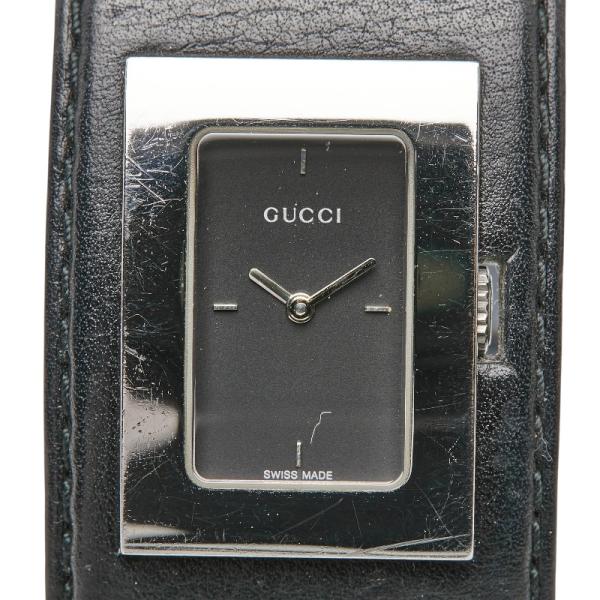 GUCCI（グッチ） 腕時計 バングルウォッチ 7800L クオーツ ブラック