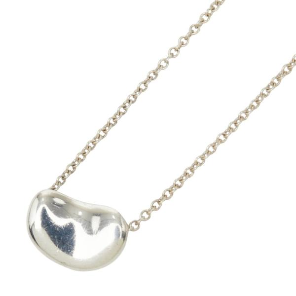 【美品】ティファニー ビーンズ ラージ エルサペレッティ ネックレス SV925 TIFFANY&Co.（ティファニー） エルサ ペレッティ ビーン ネックレス