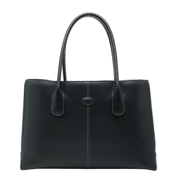 トッズ Diバッグ トートバッグ ブラック レザー レディース TOD'S