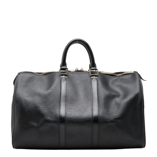美品 ルイヴィトン エピ シリウス45 M42402 ビジネスバッグ レザー 黒 LOUIS VUITTON（ルイ・ヴィトン） ルイ ヴィトン エピ キーポル45