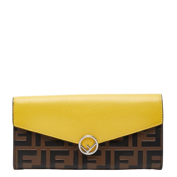 FENDI（フェンディ） ズッカ エフイズ ロゴ 長財布 ロングウォレット