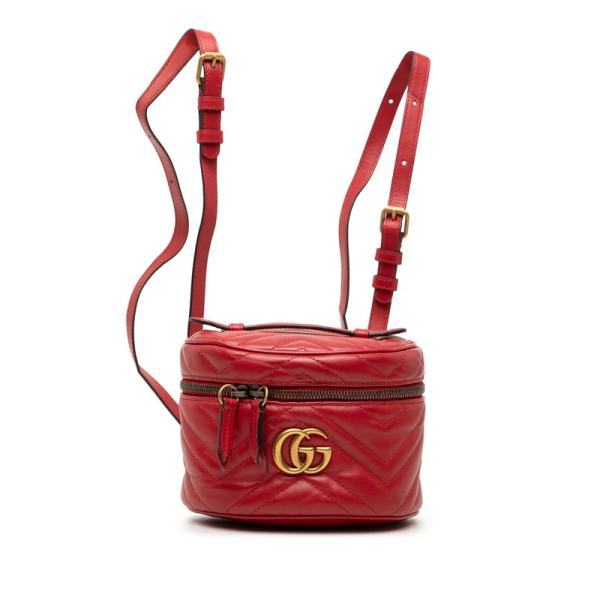 GUCCI（グッチ） GGマーモント キルティング リュック バックパック