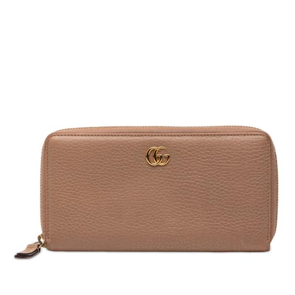 GUCCI（グッチ） GGマーモント ラウンドファスナー 長財布 456117