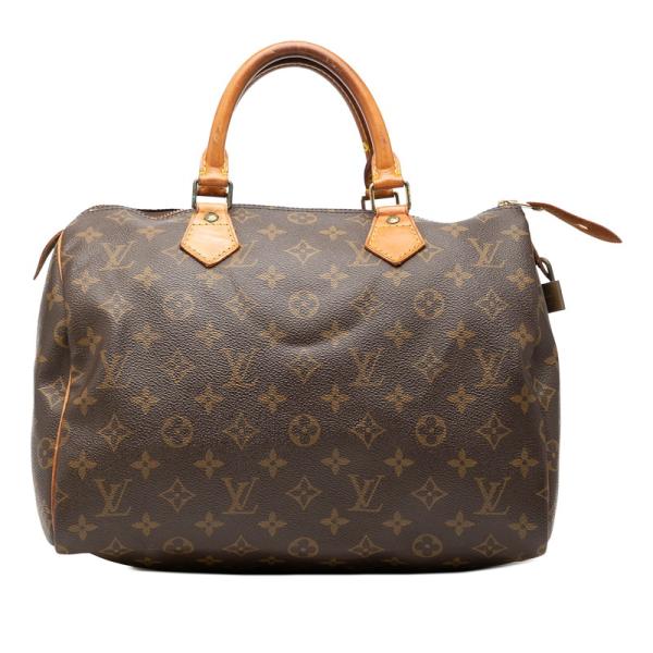 ルイヴィトン スピーディ 30 モノグラム ミニボストン ブラウン LOUIS VUITTON（ルイ・ヴィトン） モノグラム スピーディ30