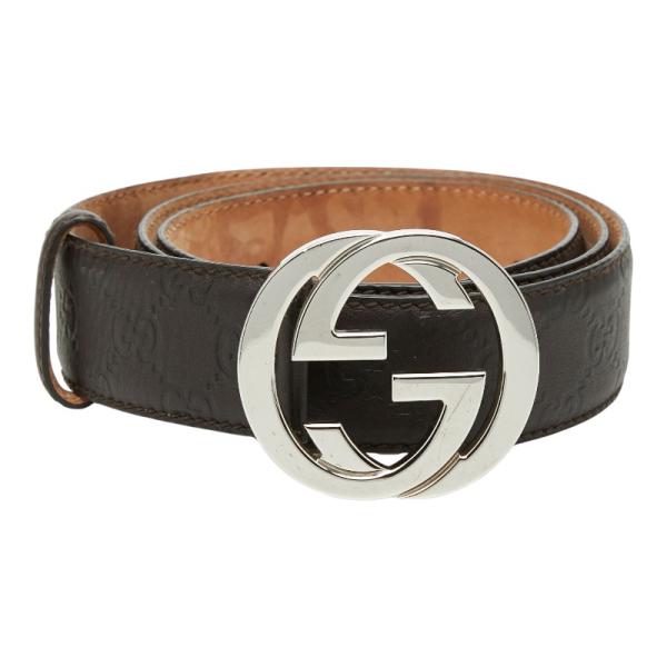 GUCCI（グッチ） インターロッキングG グッチシマ ベルト サイズ：95