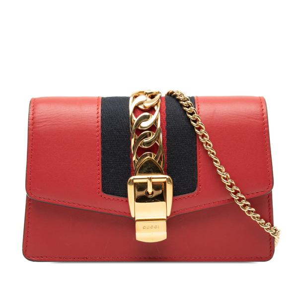 GUCCI（グッチ） シルヴィ ミニ チェーン ショルダーバッグ 494646