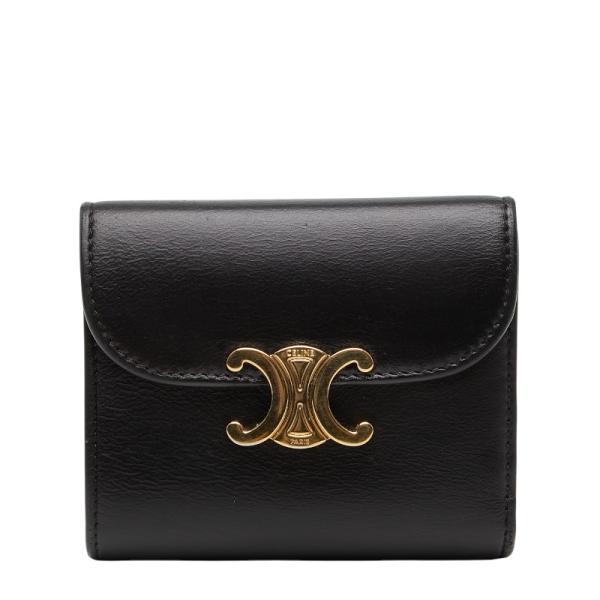 CELINE（セリーヌ） トリオンフ スモール フラップウォレット 三つ折り