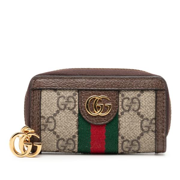 GUCCI（グッチ） GGスプリーム シェリーライン オフィディア コイン
