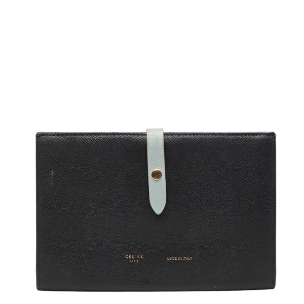 CELINE（セリーヌ） ラージ ストラップ ウォレット 二つ折り 長財布