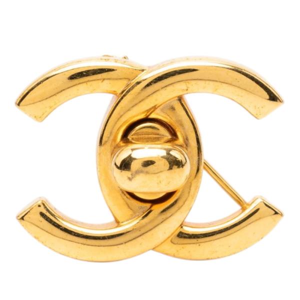 CHANEL（シャネル） ココマーク ターンロック ブローチ ヴィンテージ