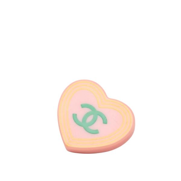 CHANEL（シャネル） ココマーク ハートモチーフ ピンブローチ 04C刻印