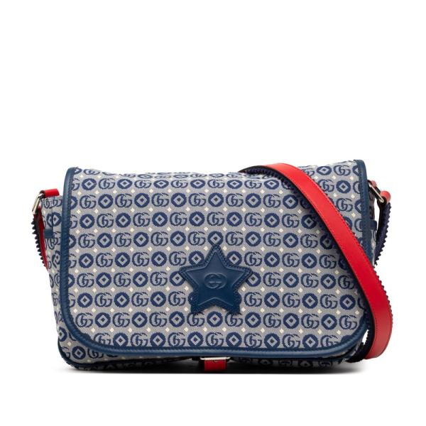 GUCCI（グッチ） チルドレンズ ダブルG ロゴ 星 スター ショルダー