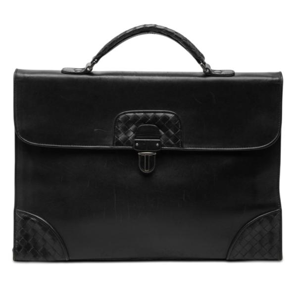 ボッテガヴェネタ イントレチャート ビジネスバッグ ブリーフケース レザー メンズ BOTTEGAVENETA 【1-0273896】 ボッテガヴェネタ イントレチャート ビジネスバッグ ブリーフケース