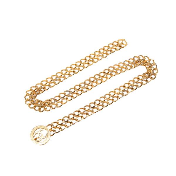 CHANEL（シャネル） ココマーク チェーン ベルト ゴールド メッキ