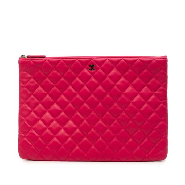CHANEL マトラッセココマーク クラッチバック セカンドバック ヴィンテージ CHANEL（シャネル） ココマーク マトラッセ クラッチバッグ セカンド