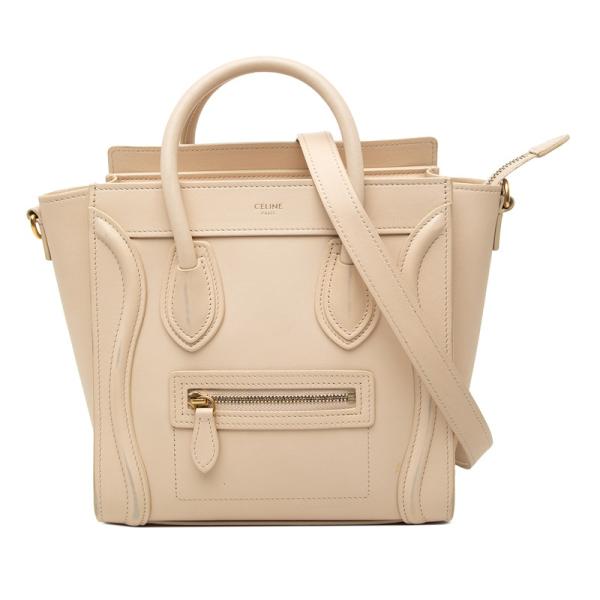 CELINE（セリーヌ） ラゲージ ナノ ショッパー ハンドバッグ