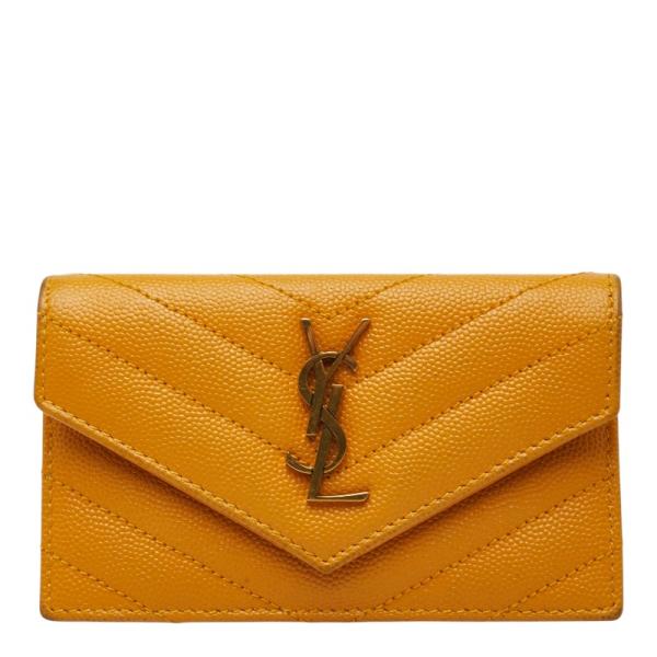 サンローラン モノグラム フラグメント ロゴ フラップ カードケース 612808 レザー レディース SAINT LAURENT 【1-0275470】 ASUS（エイスース） サンローラン モノグラム フラグメント YSLロゴ