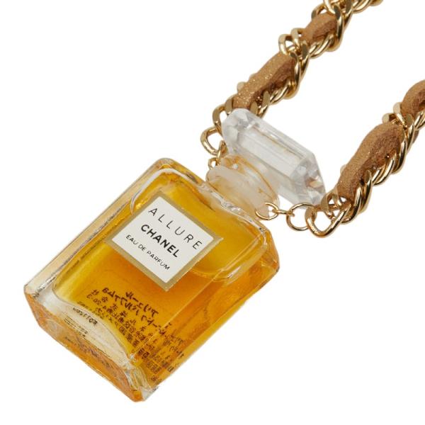 CHANEL シャネル 香水ボトル型 ゴールドチャーム CHANEL（シャネル） アリュール パフュームボトル 香水瓶 チェーン