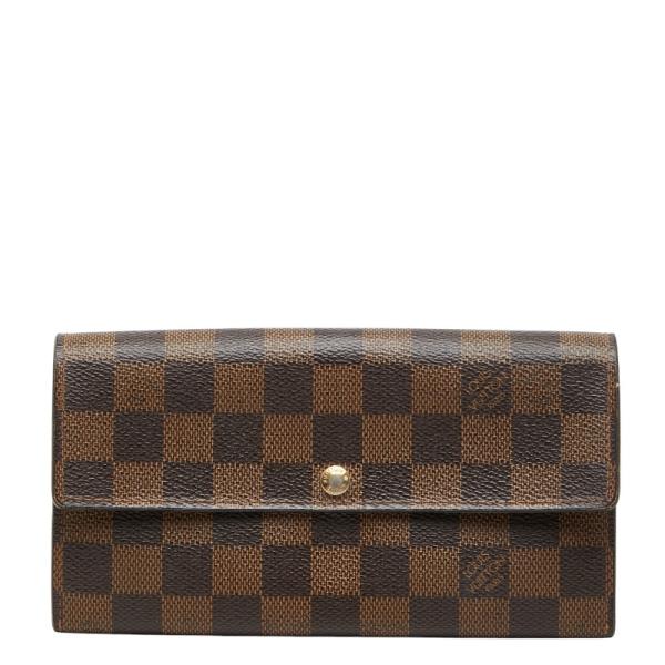 ルイヴィトン ダミエ ポルトフォイユ サラ N61734 二つ折り 長財布 22 LOUIS VUITTON（ルイ・ヴィトン） ルイ ヴィトン ダミエ
