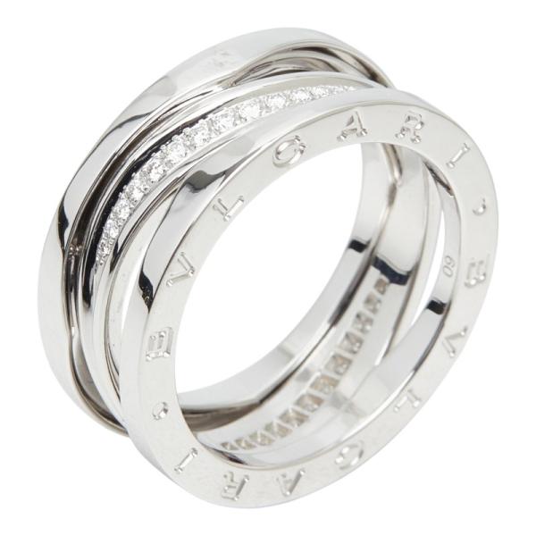 BVLGARI（ブルガリ） K18WG ホワイトゴールド 750 ダイヤモンド B