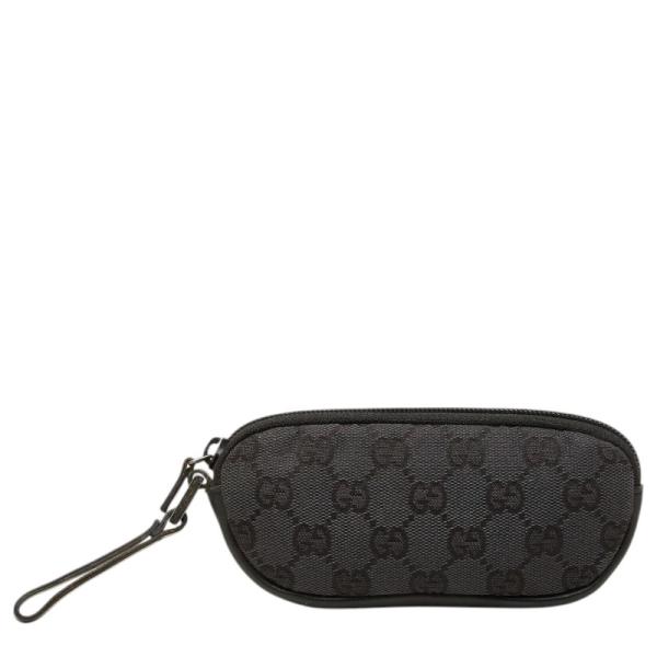 GUCCI GGキャンバスポーチ GUCCI（グッチ） GGキャンバス ポーチ 小物入れ 0301555 ブラック