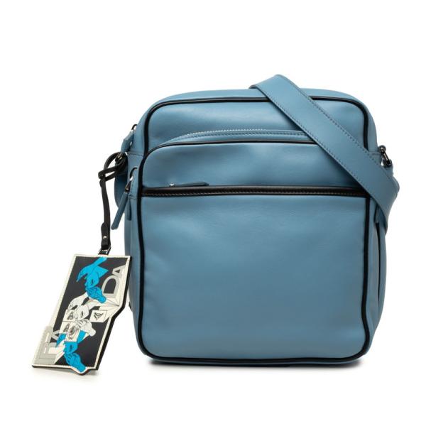PRADA（プラダ） 三角ロゴプレート 斜め掛け ショルダーバッグ 2VH030
