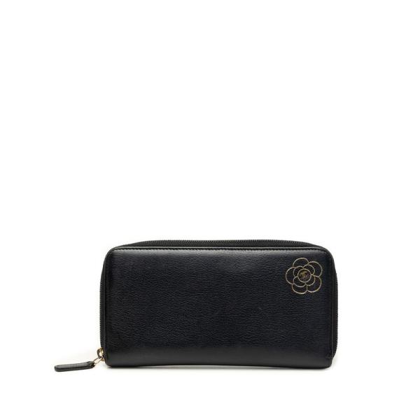 ⭐️CHANEL⭐️シャネルカメリア ココマーク財布 綺麗!正規品! CHANEL（シャネル） カメリア ココマーク ラウンドファスナー 長財布