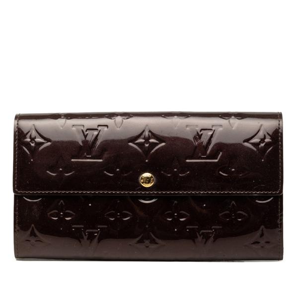 ルイヴィトン ヴェルニ サラ アマラント 長財布 モノグラム M93524 LOUIS VUITTON（ルイ・ヴィトン） ルイ ヴィトン モノグラム ヴェルニ