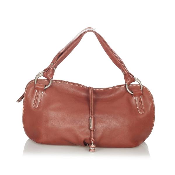 CELINE（セリーヌ） ビタースウィート ブラウン レザー ショルダー
