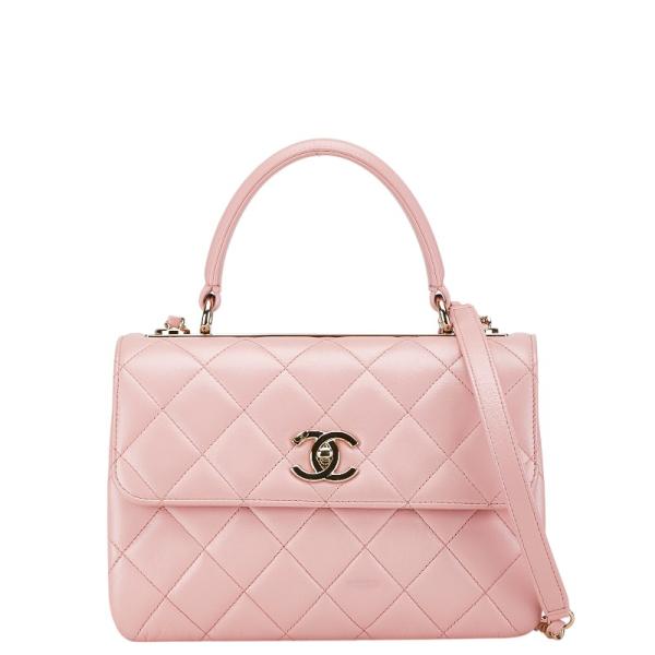 CHANEL シャネル マトラッセ トレンディCC ハンドバッグ