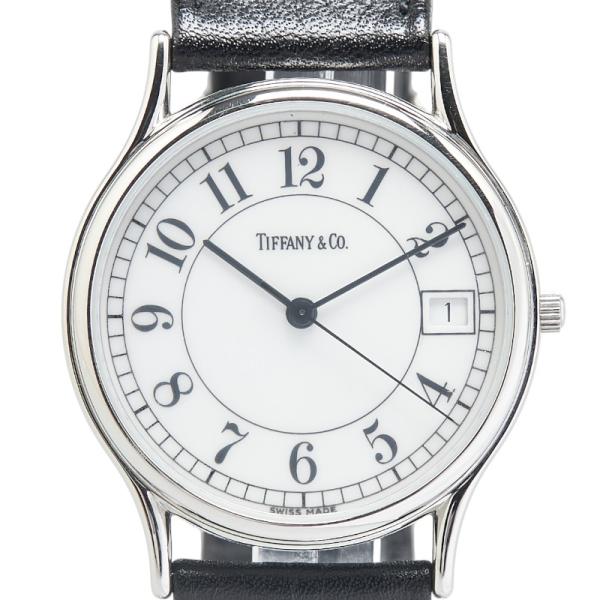 【中古品】Tiffany　腕時計　ホワイト 楽天市場】【中古】TIFFANY ティファニー マーククーペ