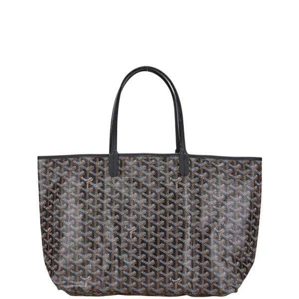GOYARD（ゴヤール） サンルイPM トートバッグ ブラック PVC レザー