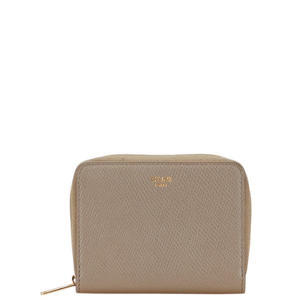 CELINE（セリーヌ） コンパクトジップウォレット 二つ折り財布 コイン