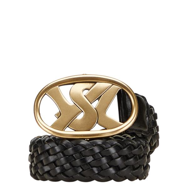 ASUS（エイスース） サンローラン YSLロゴ バックル ベルト サイズ:95