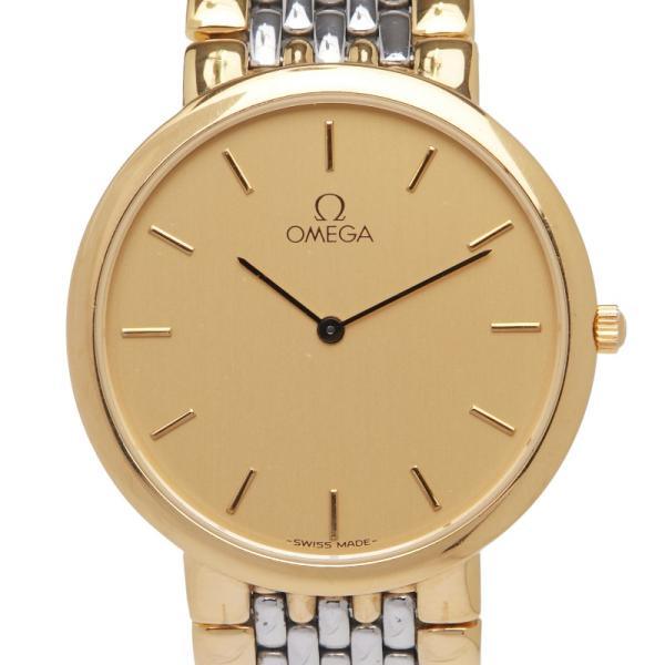 オメガ クオーツ デビル シルバー文字盤 レディース 1円～ OMEGA オメガ DeVille デビル レディース シルバー文字盤