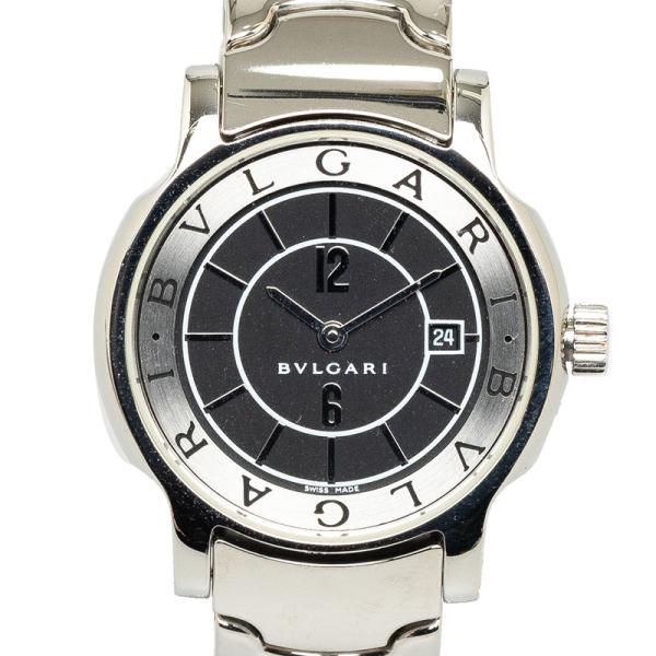 BVLGARI（ブルガリ） ソロテンポ 腕時計 ST29S クオーツ ブラック文字