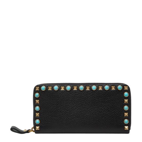 VALENTINO（ヴァレンティノ） ロックスタッズ ラウンドファスナー 長