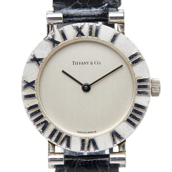 ティファニー アトラス 腕時計 L0640 クオーツ シルバー文字盤 SV925 シルバー レディース TIFFANY&Co. 【214-65409】 TIFFANY&Co.（ティファニー） アトラス 腕時計 L0640 クオーツ