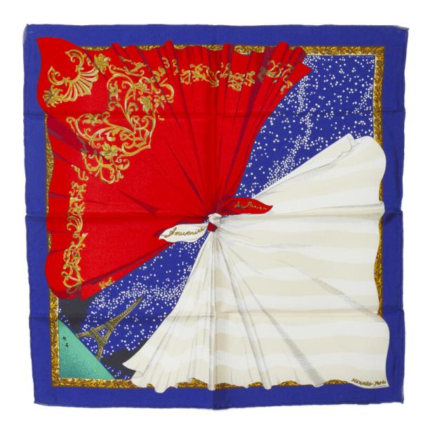 HERMES（エルメス） カレ45 プチカレ Souvenirs de Paris パリの思い出